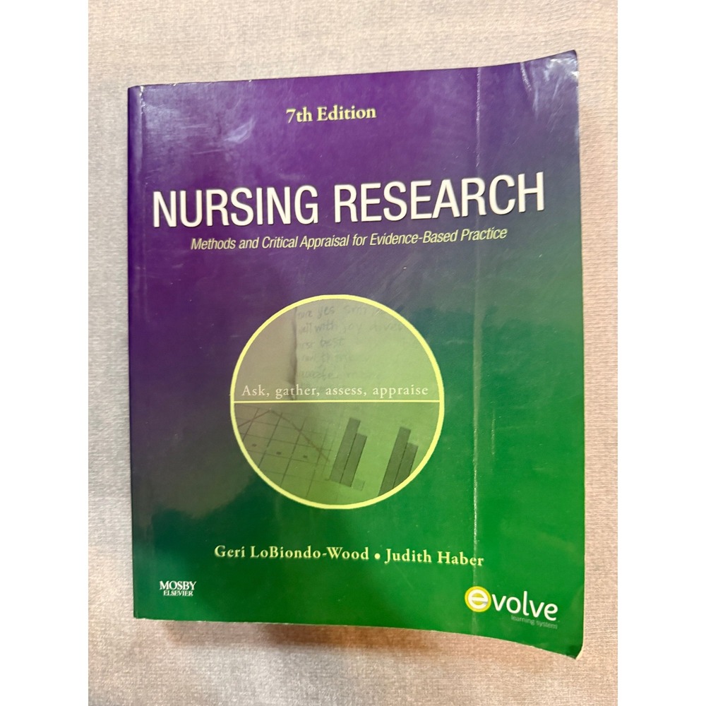 Nursing Research Methods Critical Appraisal Evidence-Based Practice 7th Edition